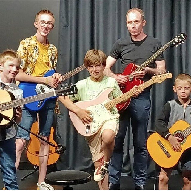 Les professeurs de l’école de musique