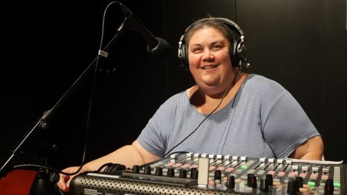 Nathalie animatrice présentatrice de Radio Troud'pom